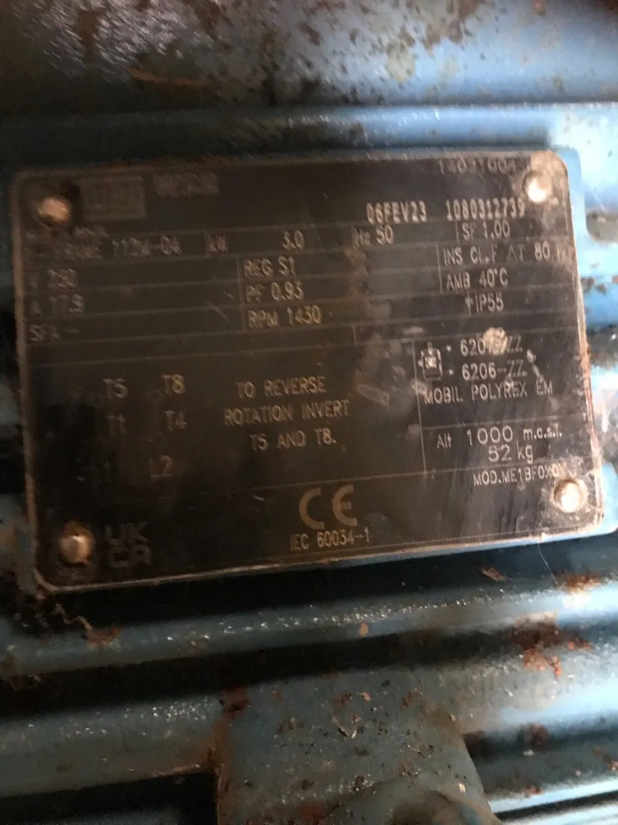 Milking machine motor - Image 2