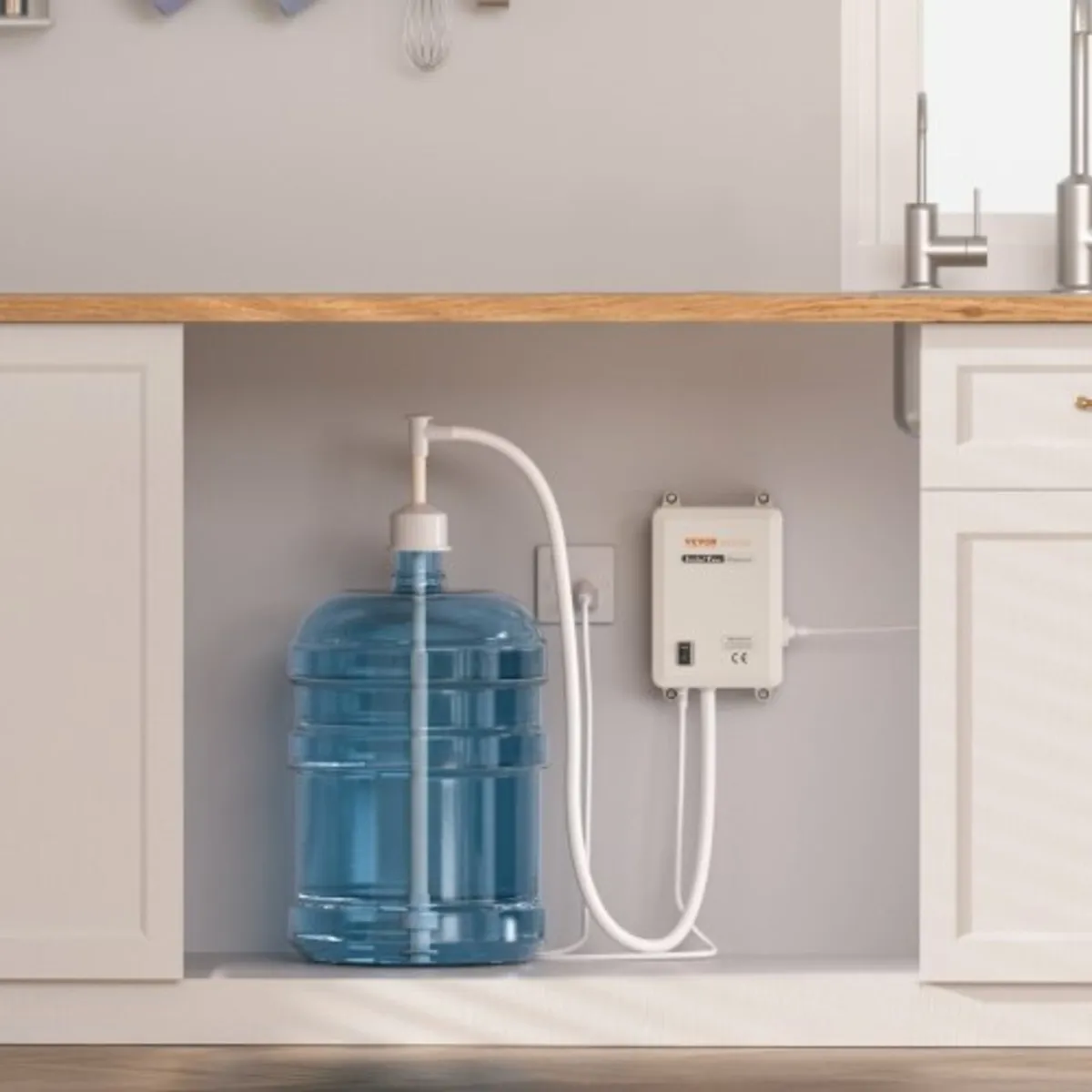 Water Bottle Pump System 3.8 L/min 40 Psi Water Di - Image 4