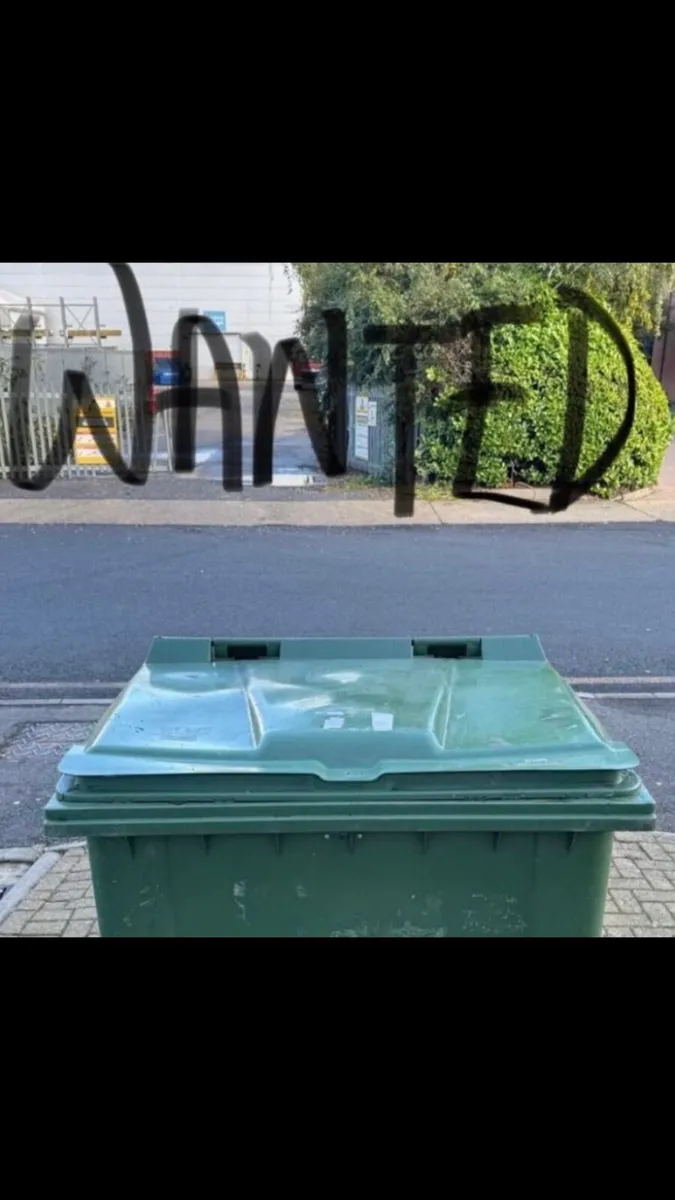 Wheelie Bin . 1100litre - Image 1