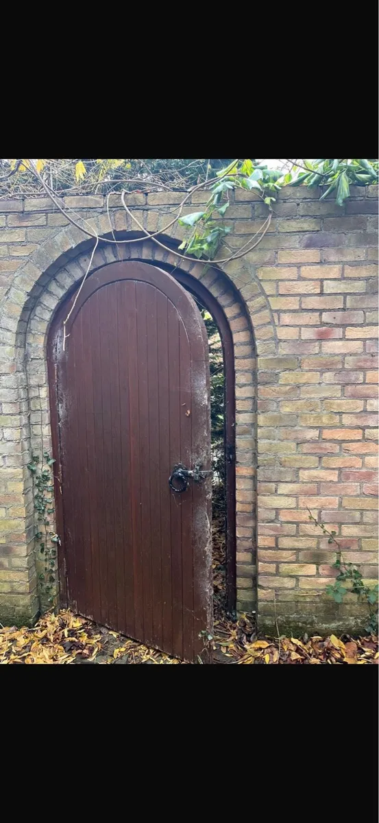 Outdoor Wooden Door - Image 1