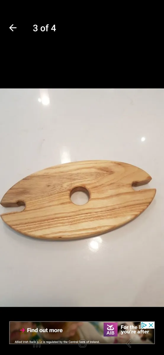 Wine bottle glass holder - Image 3