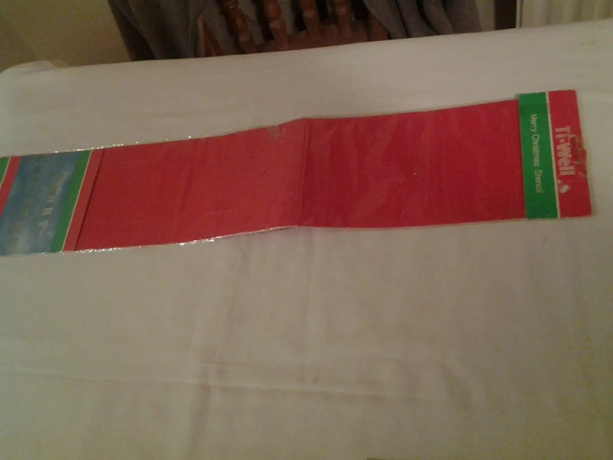 Merry Christmas Stencil for Sale - Image 2