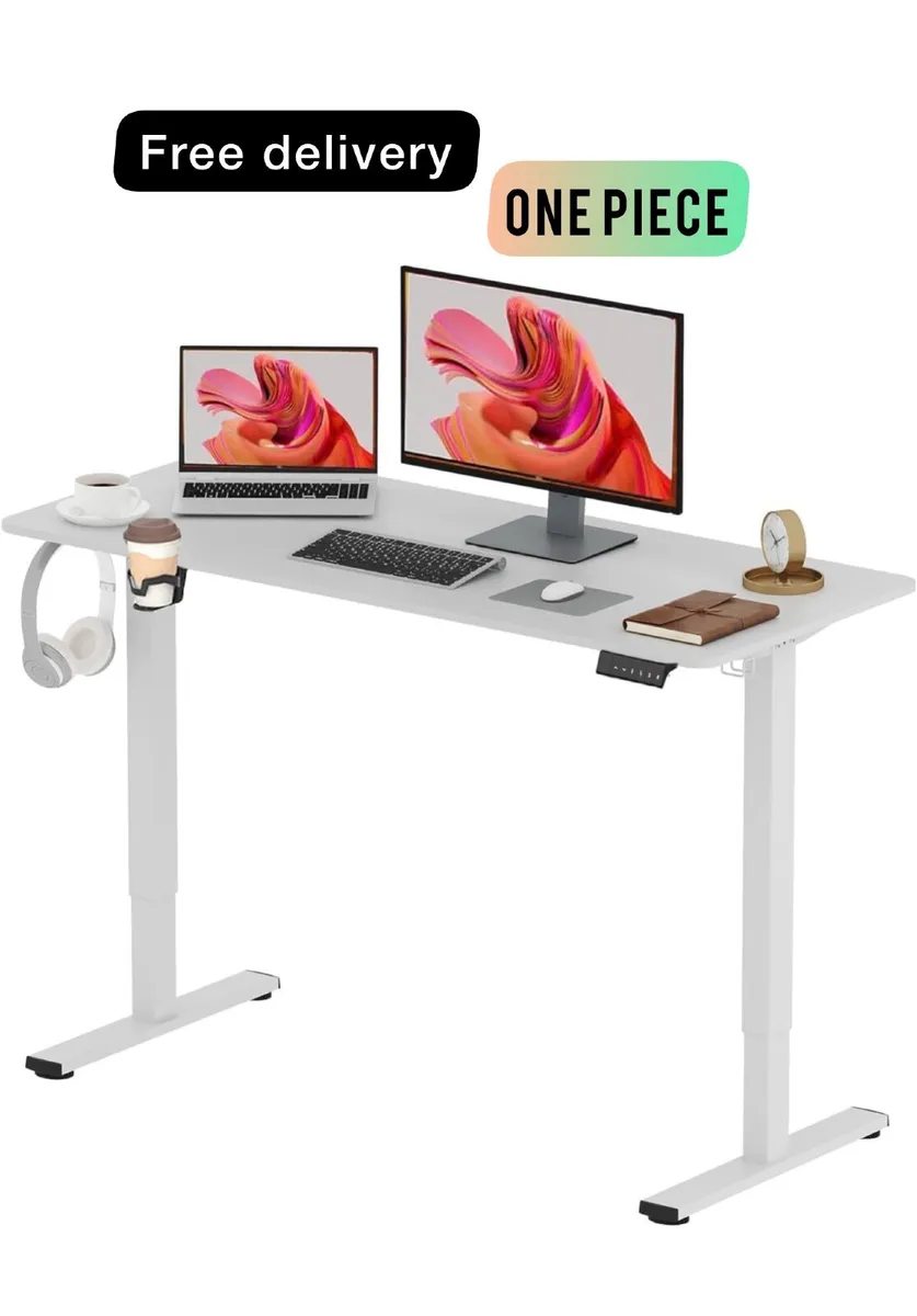 Electric Standing Desk ONE PIECE 110 x 54 Height A - Image 1