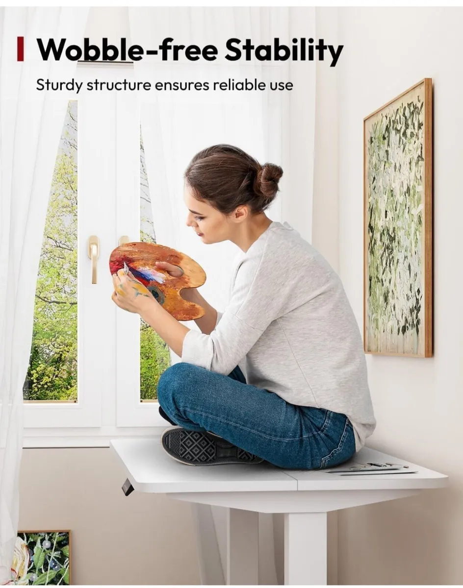 Electric Standing Desk ONE PIECE 110 x 54 Height A - Image 4