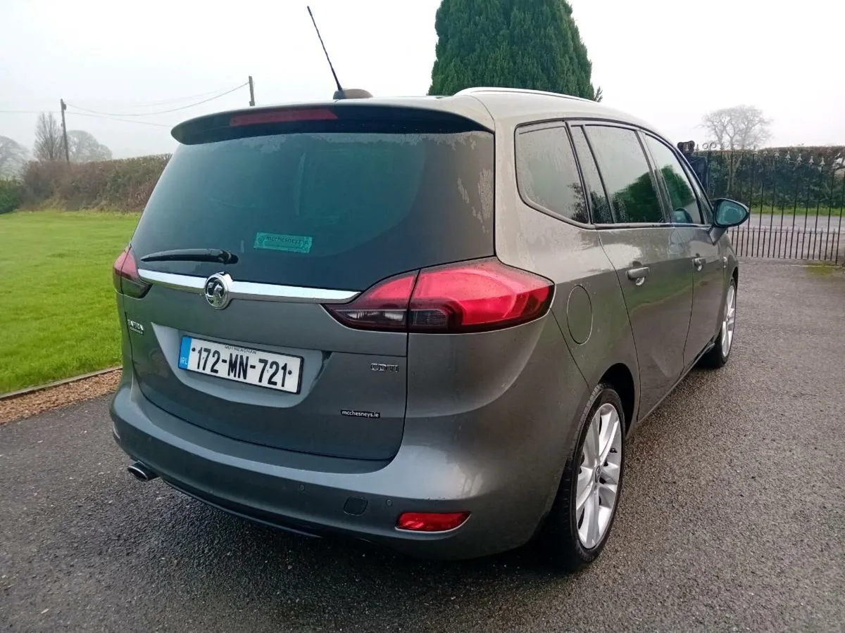 2017 Vauxhall Zafira 7 seater - Image 3