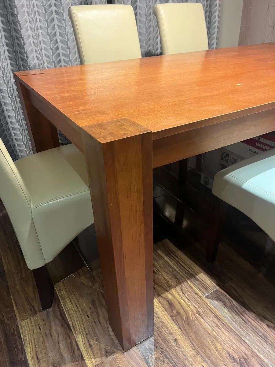 Dining Table & 6 Chairs - Image 2