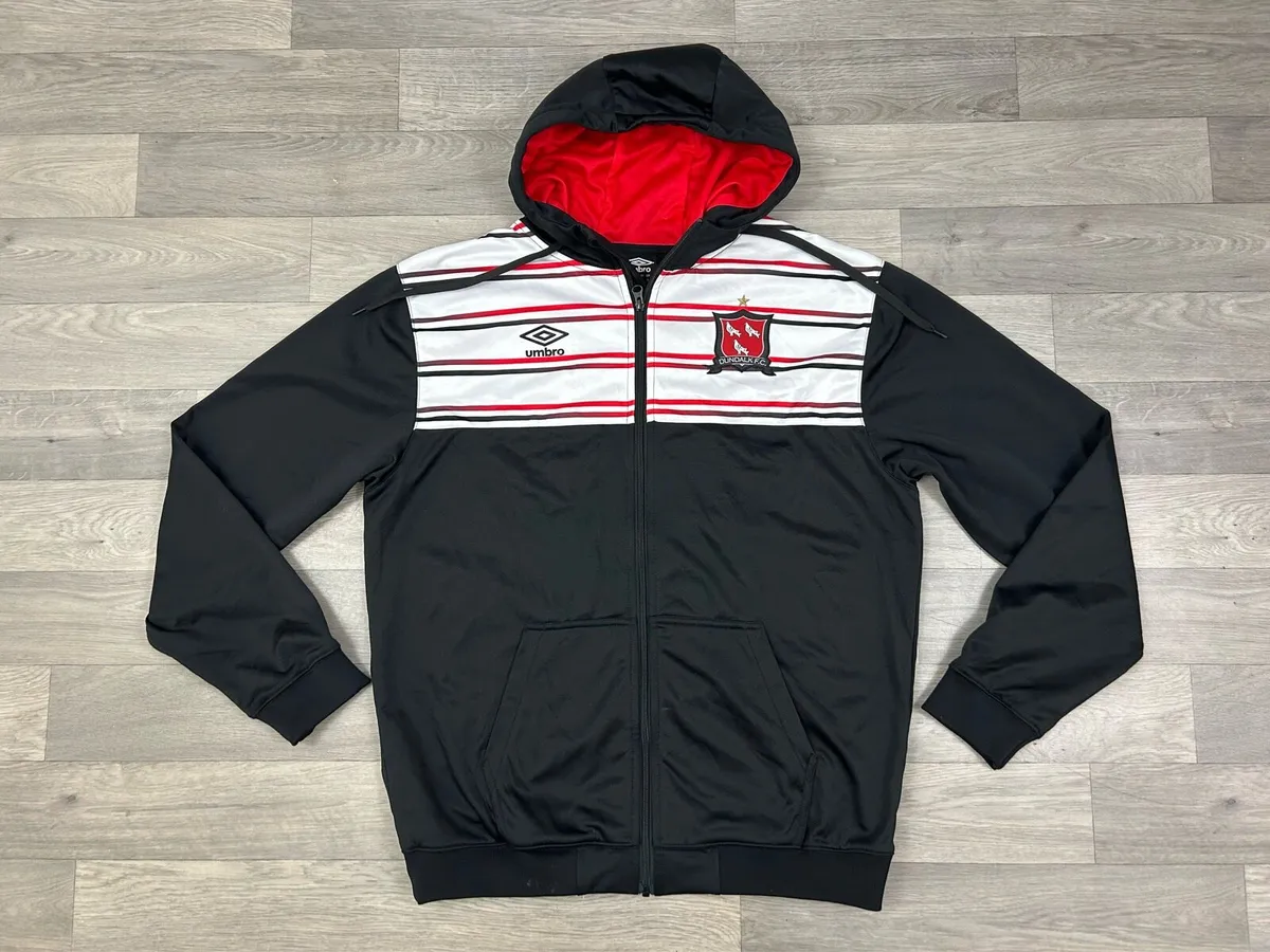 Umbro Dundalk FC Hoodie Jacket Mens XL - Image 1