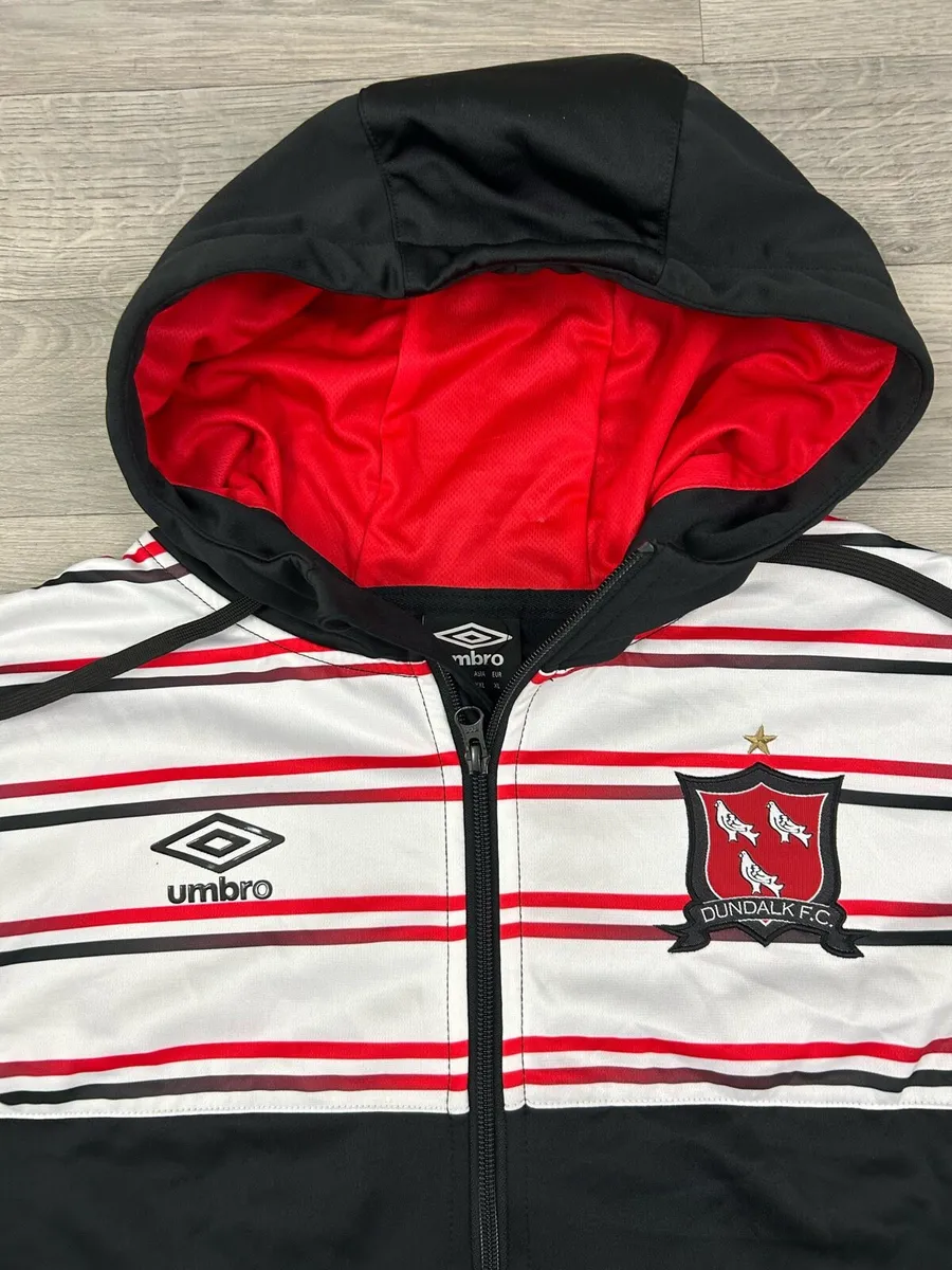 Umbro Dundalk FC Hoodie Jacket Mens XL - Image 3