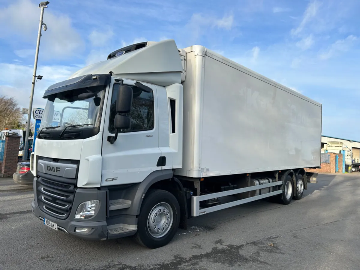 2019 Daf cf320 6x2 26 ton fridge - Image 1