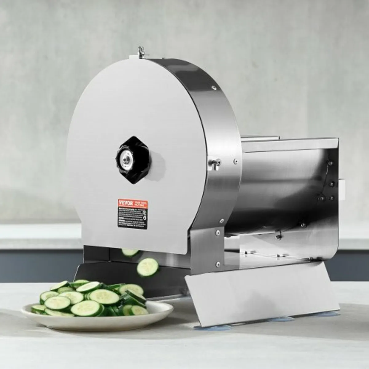 Electric Vegetable Slicer, 0-0.5"/0-12mm Thickness - Image 4