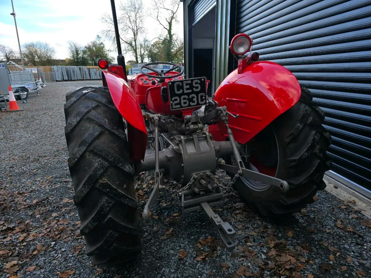 1965 massey ferguson 135 vintage tractor - Image 4