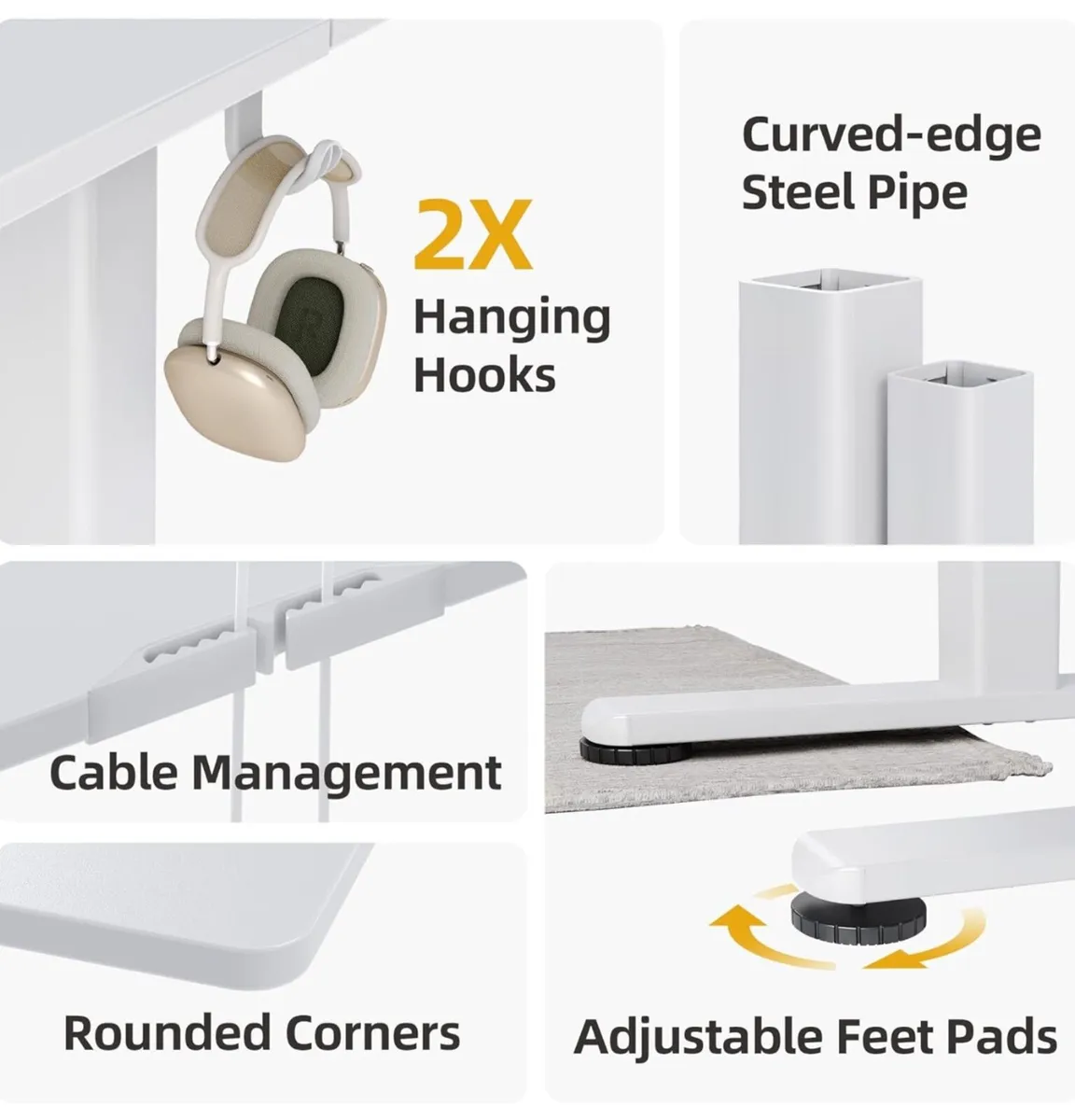 Electric Standing Desk, Adjustable Height Stand up - Image 2