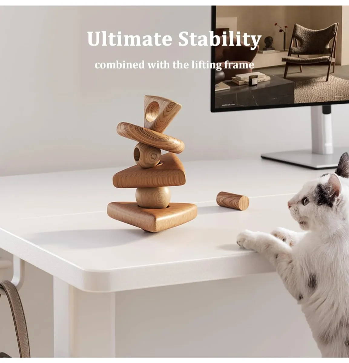 Electric Standing Desk, Adjustable Height Stand up - Image 3