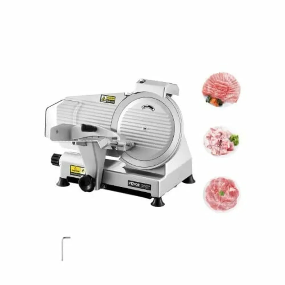 Commercial Meat Slicer, 10 inch Electric Deli Food - Image 1