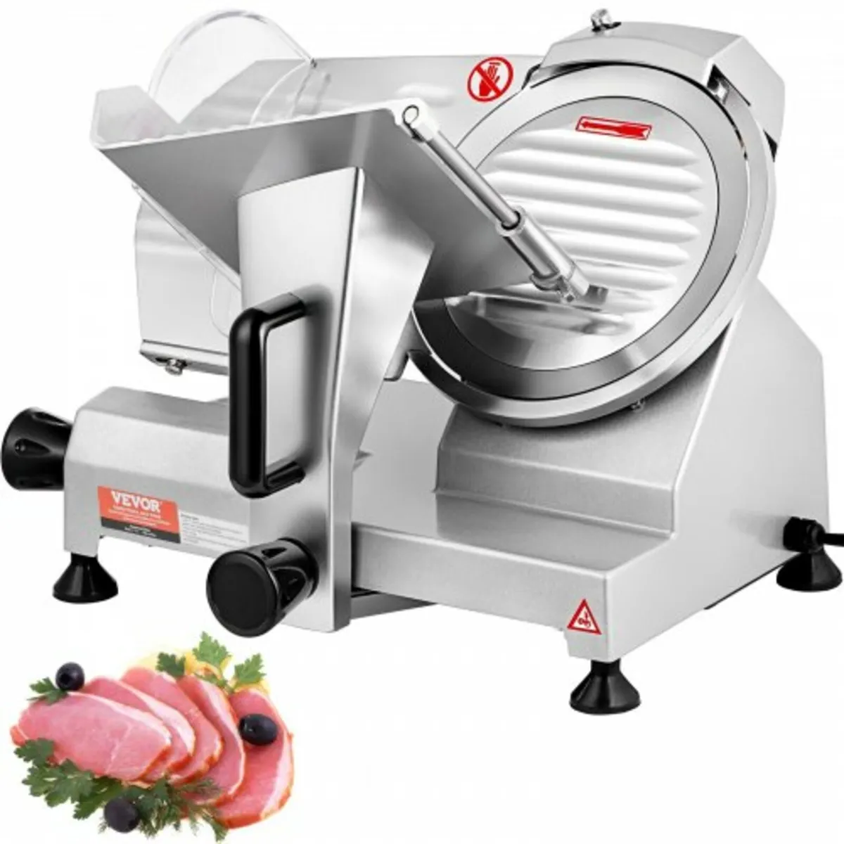 Commercial Meat Slicer, 200W Electric Deli Food Sl - Image 1