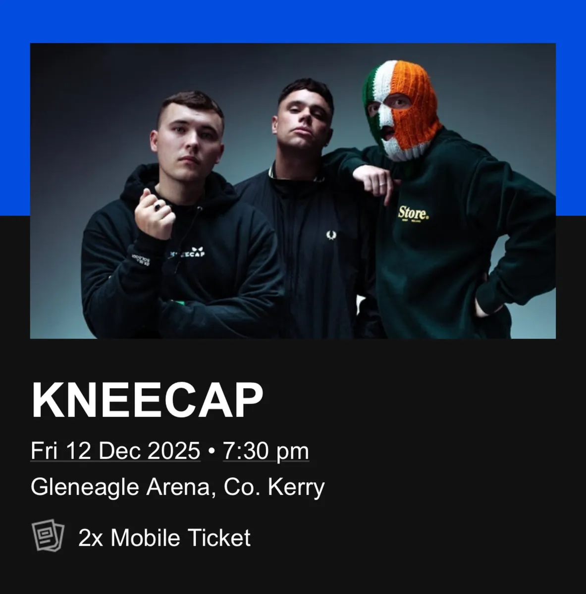 Kneecap Tickets Killarney INEC