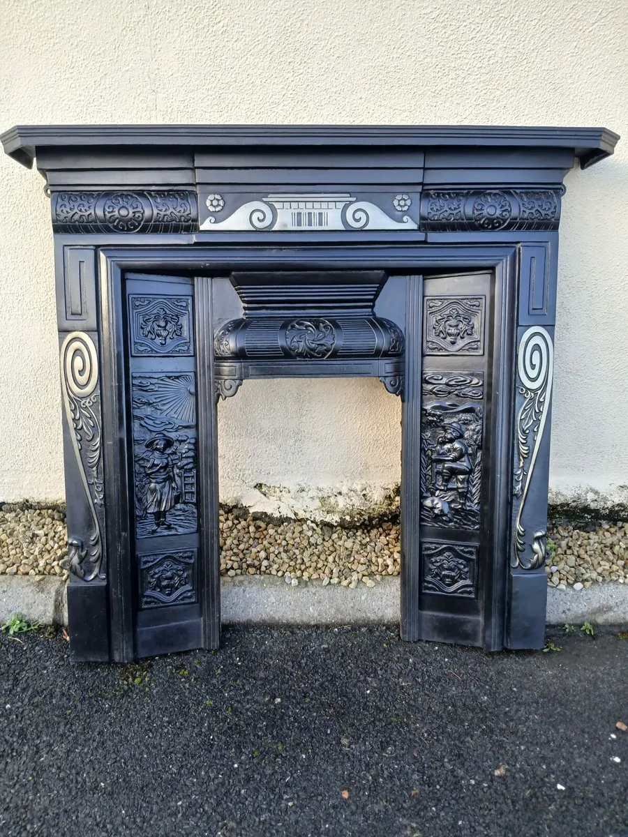 Cast iron fireplace - Image 1