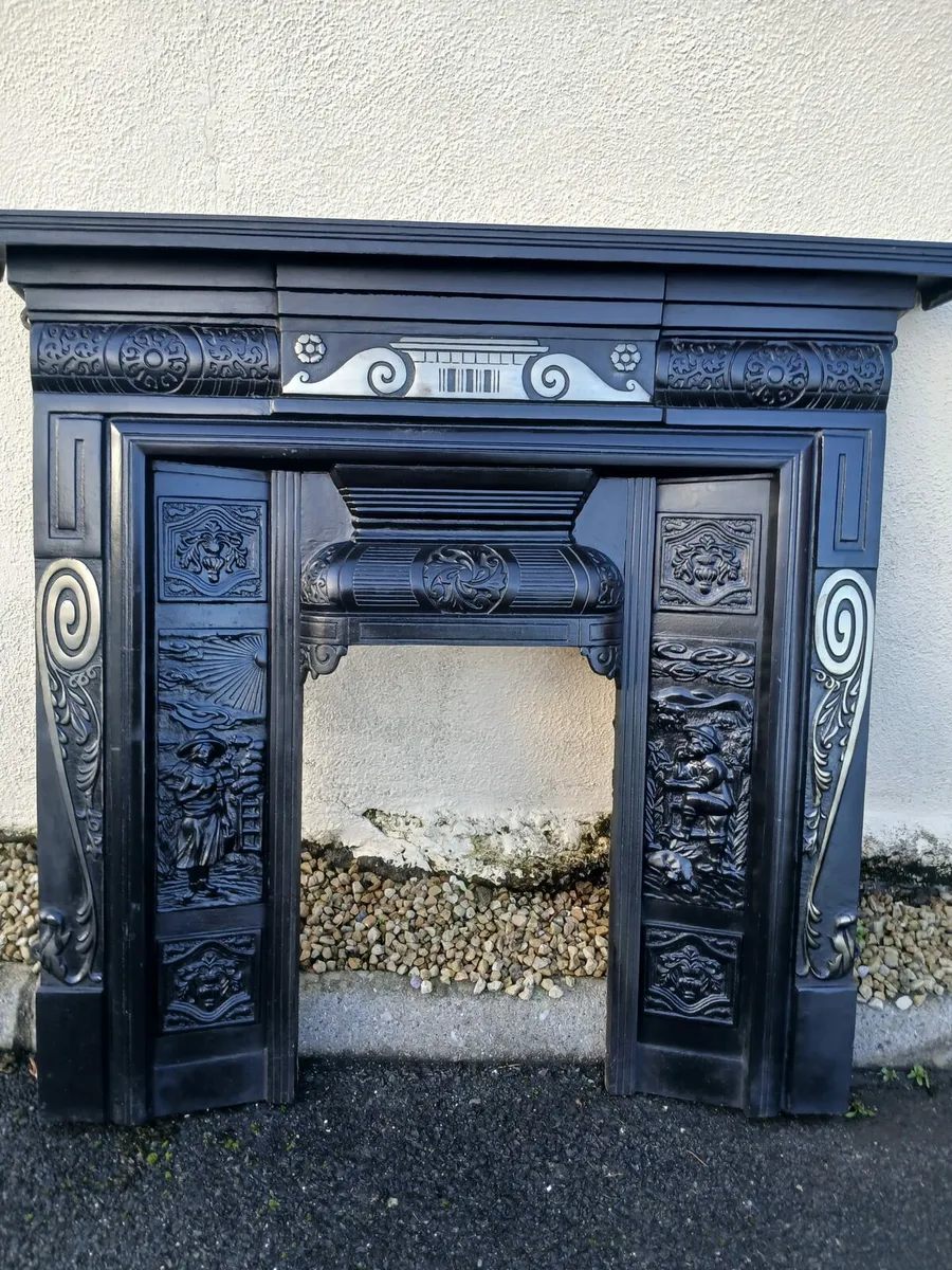 Cast iron fireplace - Image 2