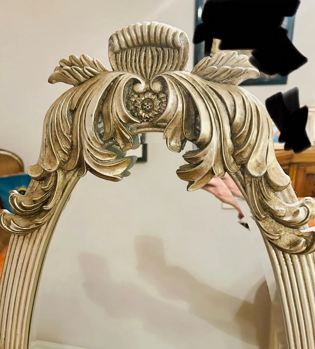 Ornate bedroom mirror - Image 2
