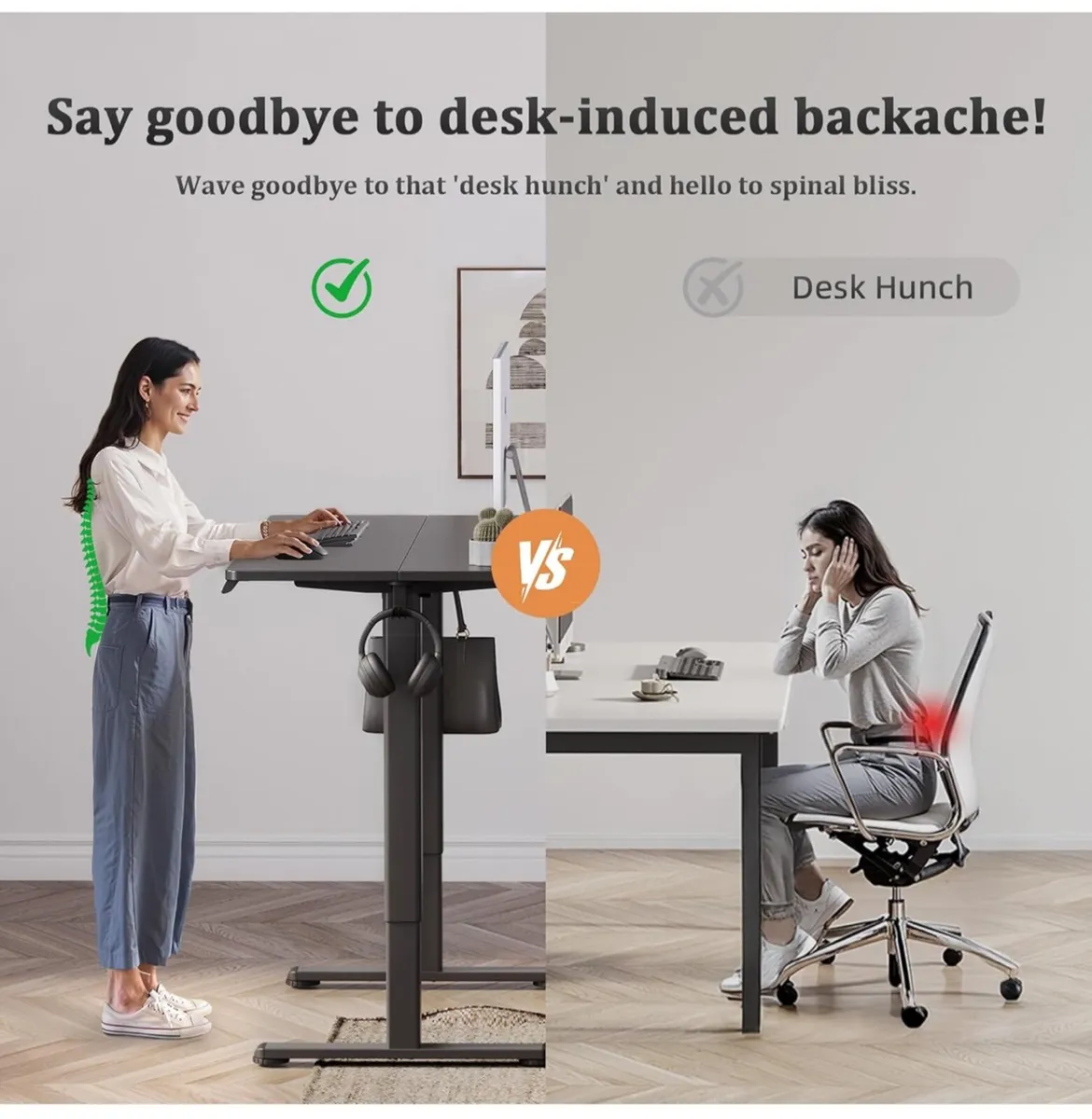 Electric Standing Desk, Adjustable Height Stand up - Image 4