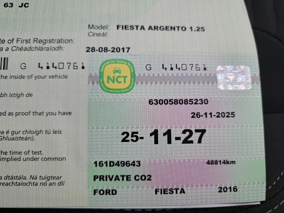 Ford Fiesta 161 1.2 Petrol Only 48 k Km Nct 11/27 - Image 4