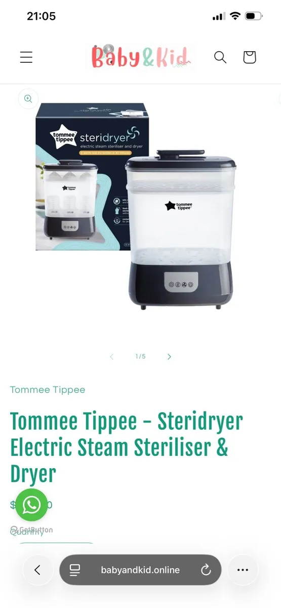 Tommee Tippee steridryer - Image 3