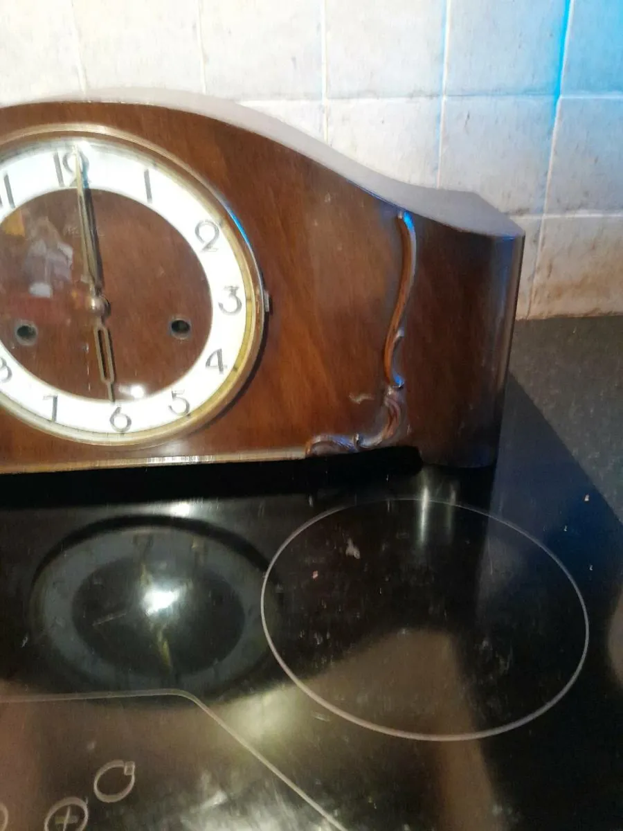 Vintage mantle clock - Image 3