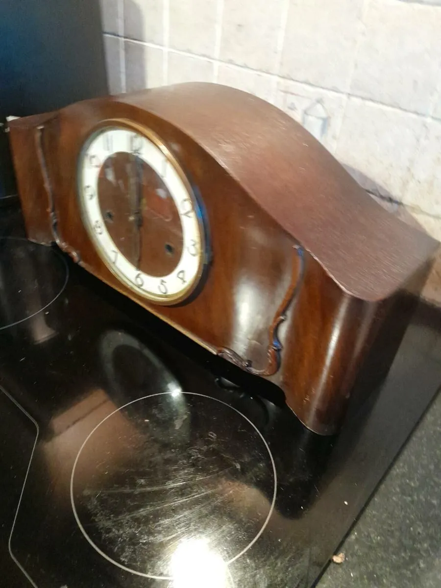 Vintage mantle clock - Image 4