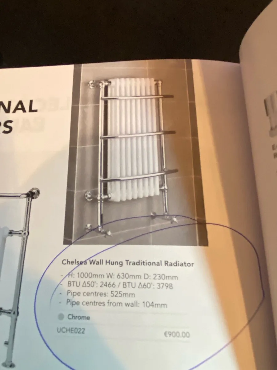 Sink unit and towel radiator - Image 2