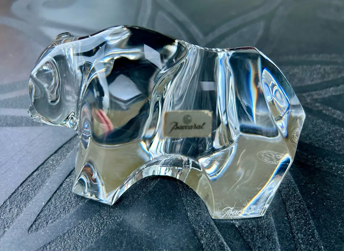 Baccarat Crystal Bear - Image 3