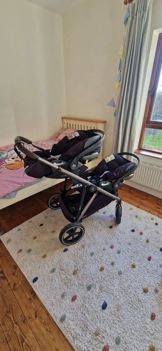 Cybex Gazelle S Twin Luxury Travel System- Double buggy - Image 3