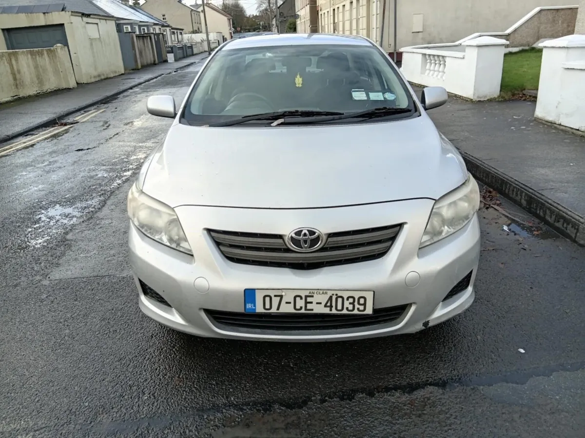 2007 Toyota Corolla 1.4Diesel Tax February 20,26 - Image 1