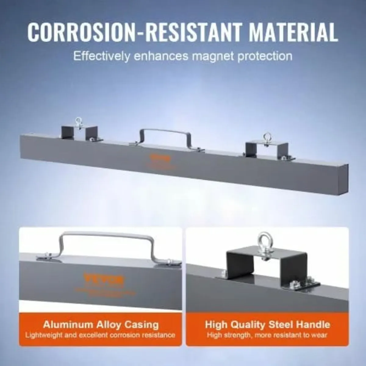 Hanging Magnetic Sweeper Pickup Tool, 42.2 kg Nail - Image 3