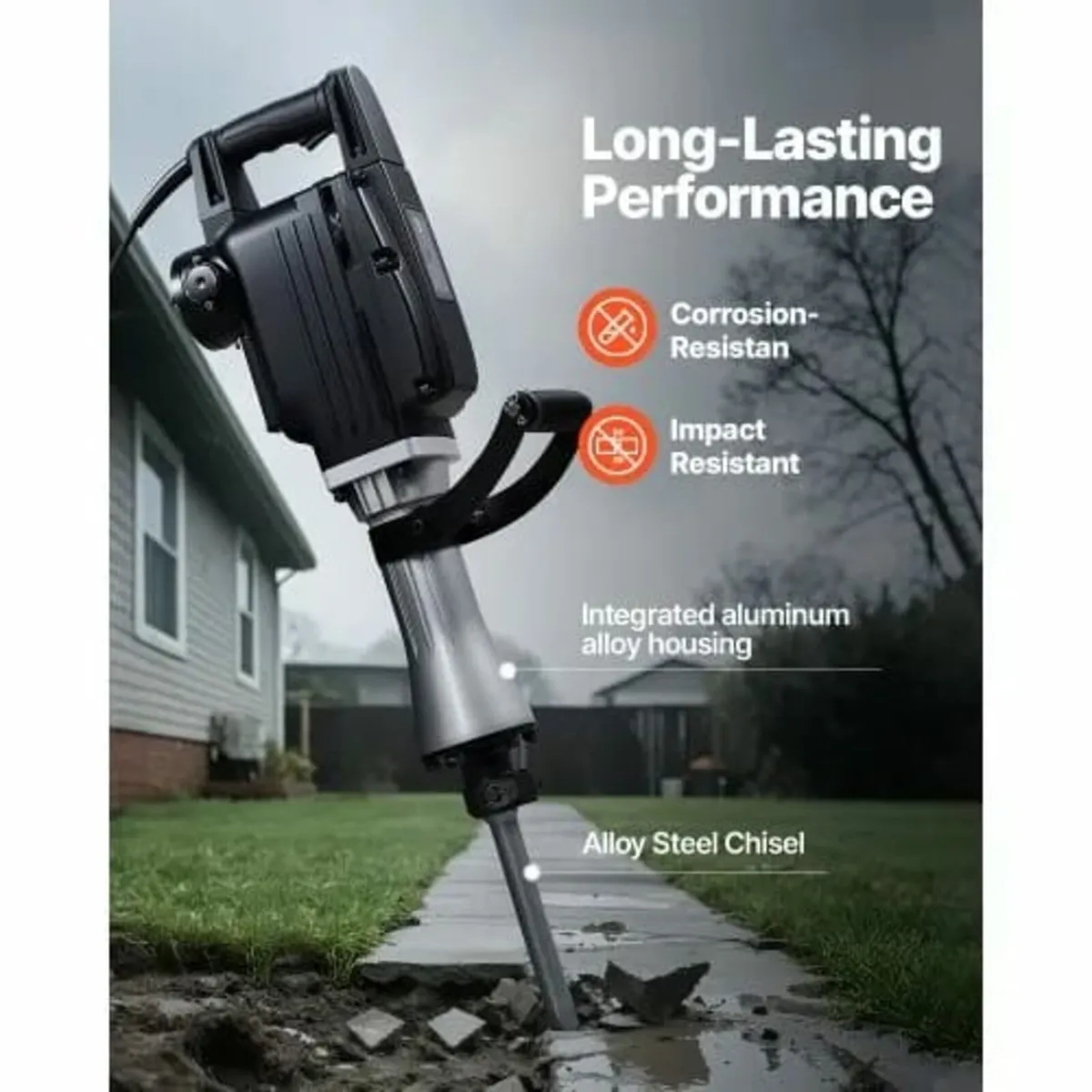 Demolition Jack Hammer, 2800 W Powerful Electric J - Image 4