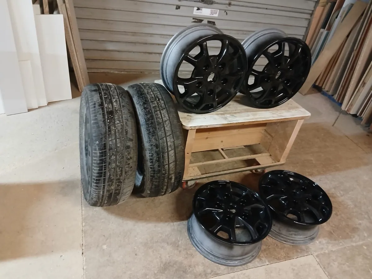 Ford transit factory alloy rims - Image 2