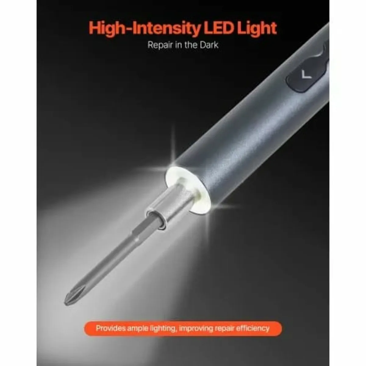 Electric Precision Screwdriver Set, 48 Magnetic Bi - Image 4