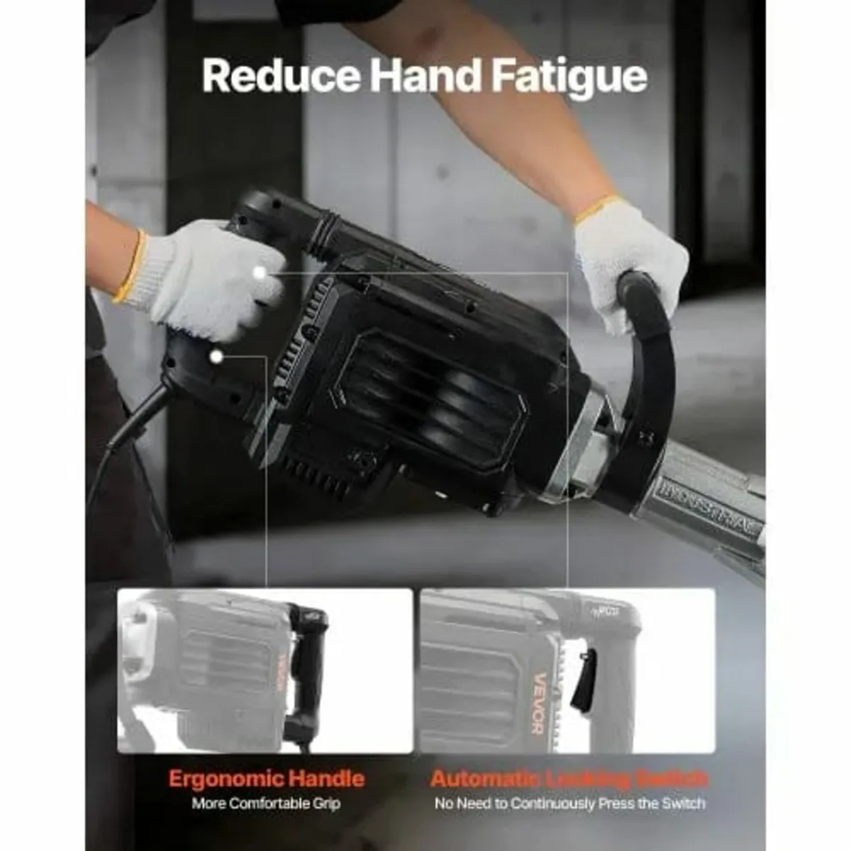 Demolition Jack Hammer, 3000 W Powerful Electric J - Image 2