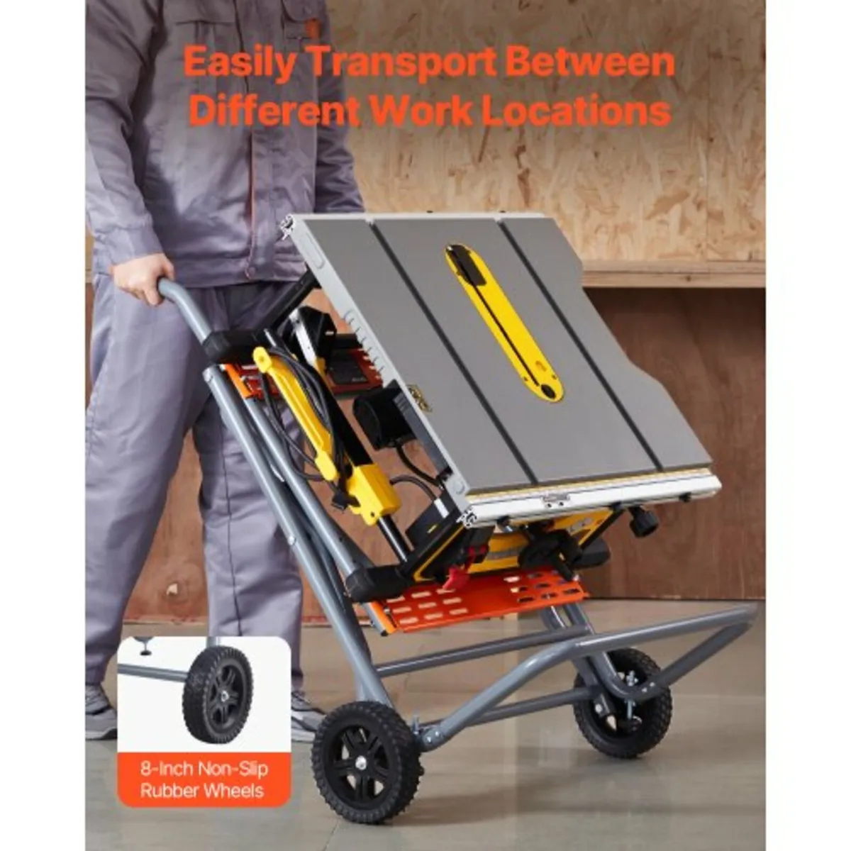 Portable Table Saw Stand, 159 kg/350 lbs Load Capa - Image 3