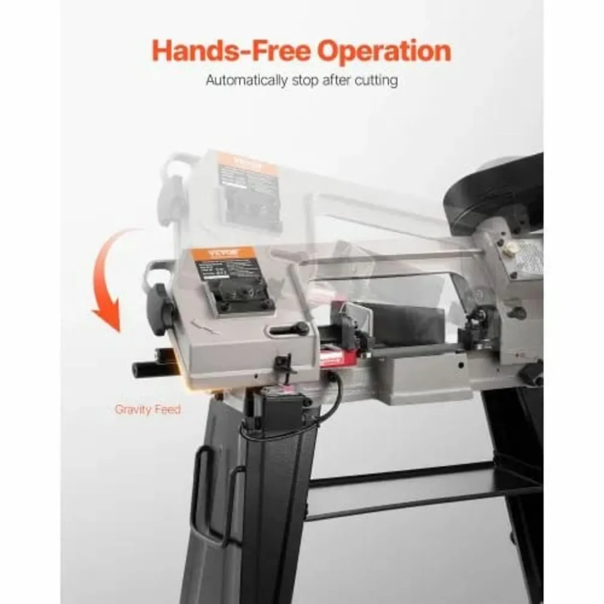 Metal Horizontal Band Saw, 102 x 152 mm(4 in x 6 i - Image 2