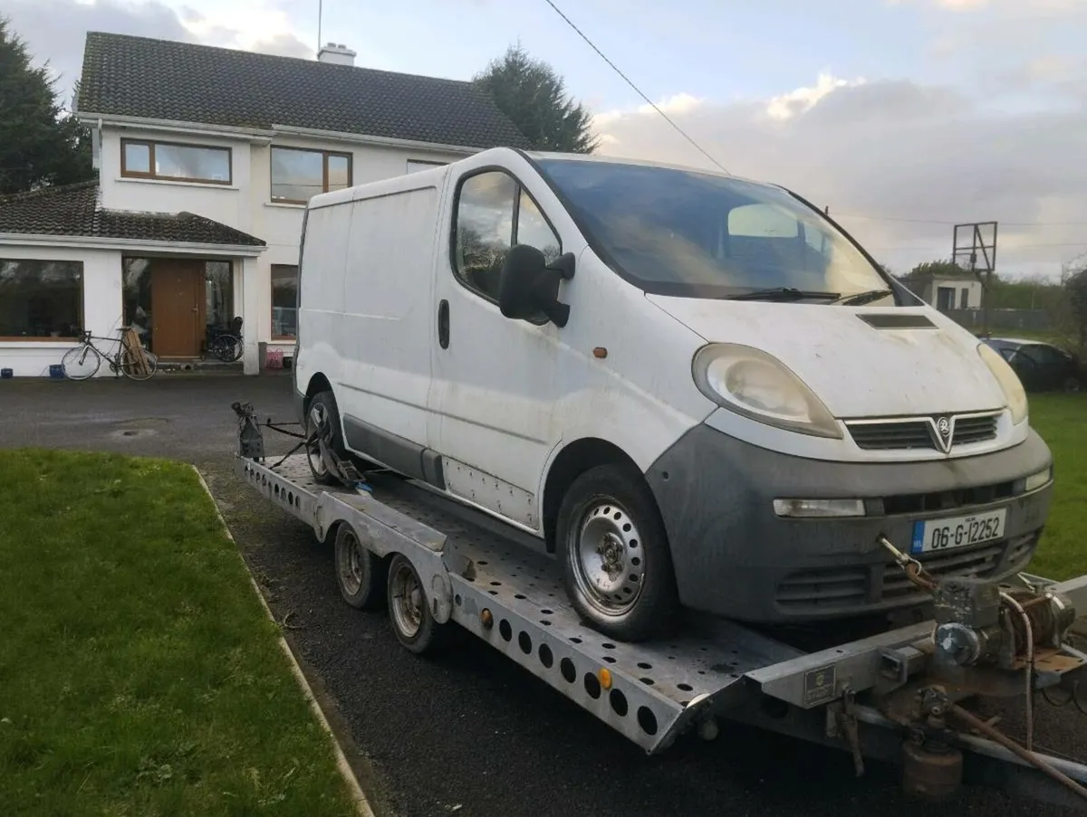 Renault traffic Nissan primistar for parts - Image 1