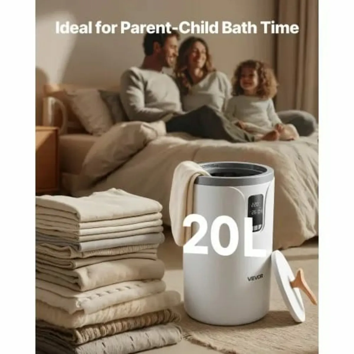 Towel Warmers for Bathroom, Towel Warmer Bucket wi - Image 4