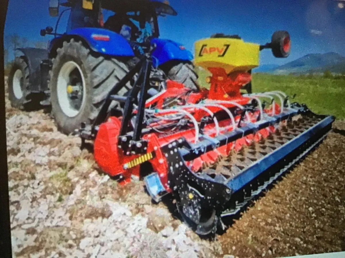 Massano stone burier , reseeding machine . - Image 4