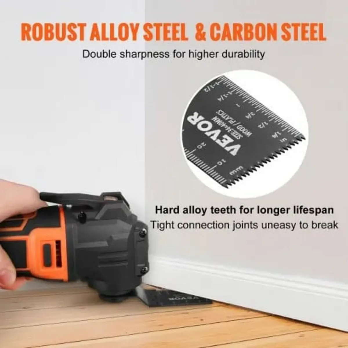 50PCS Oscillating Saw Blades, Universal Quick Rele - Image 2