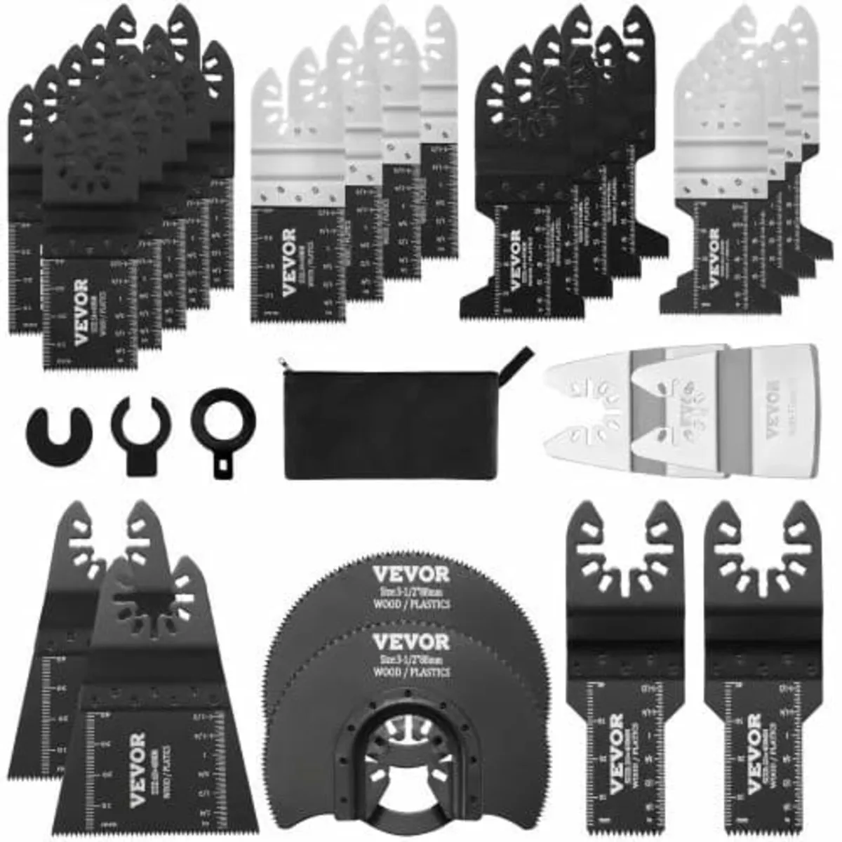 30PCS Multi Tool Blades Kits 8 Types Fit Dewalt Bo - Image 1