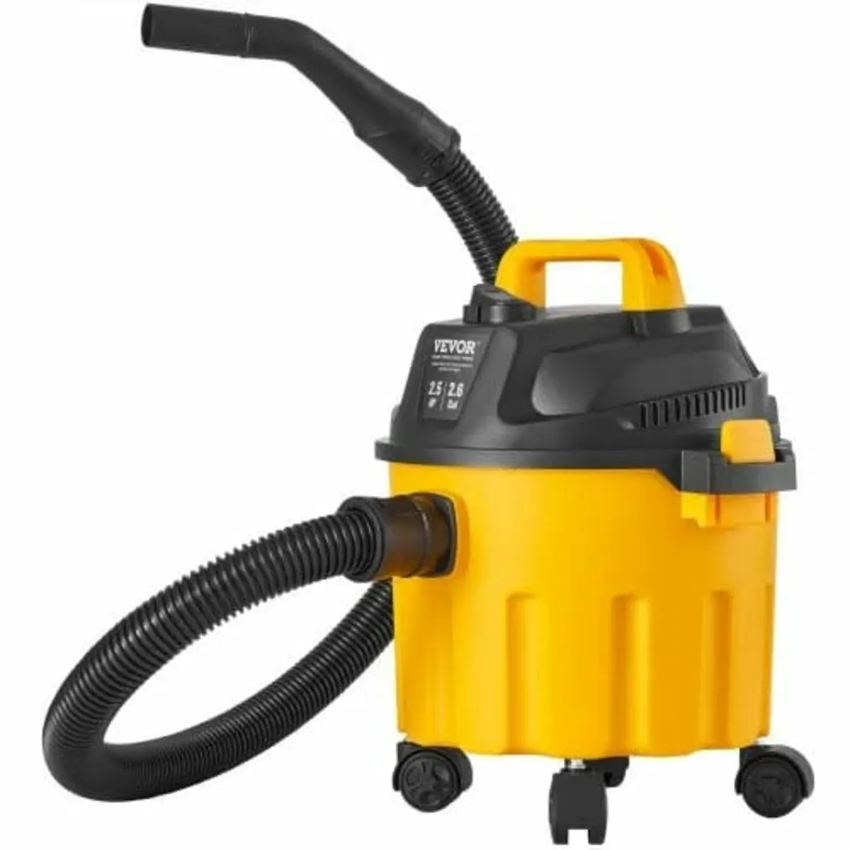 Wet/Dry Shop Vacuum, 10L 2 Peak HP, Efficient Suct - Image 1