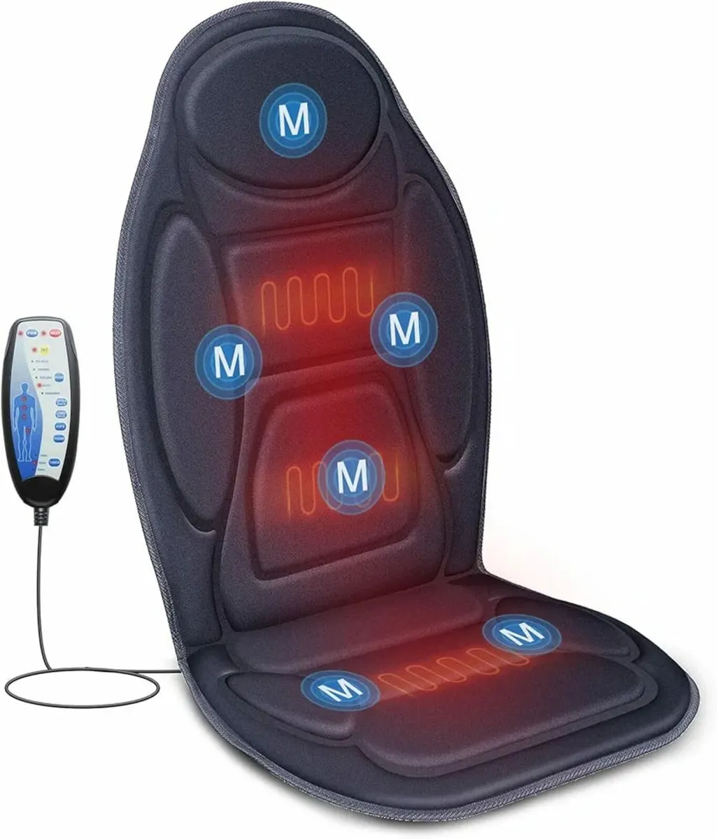 Back Massage with Heat, Vibration Massage Chair wi - Image 1