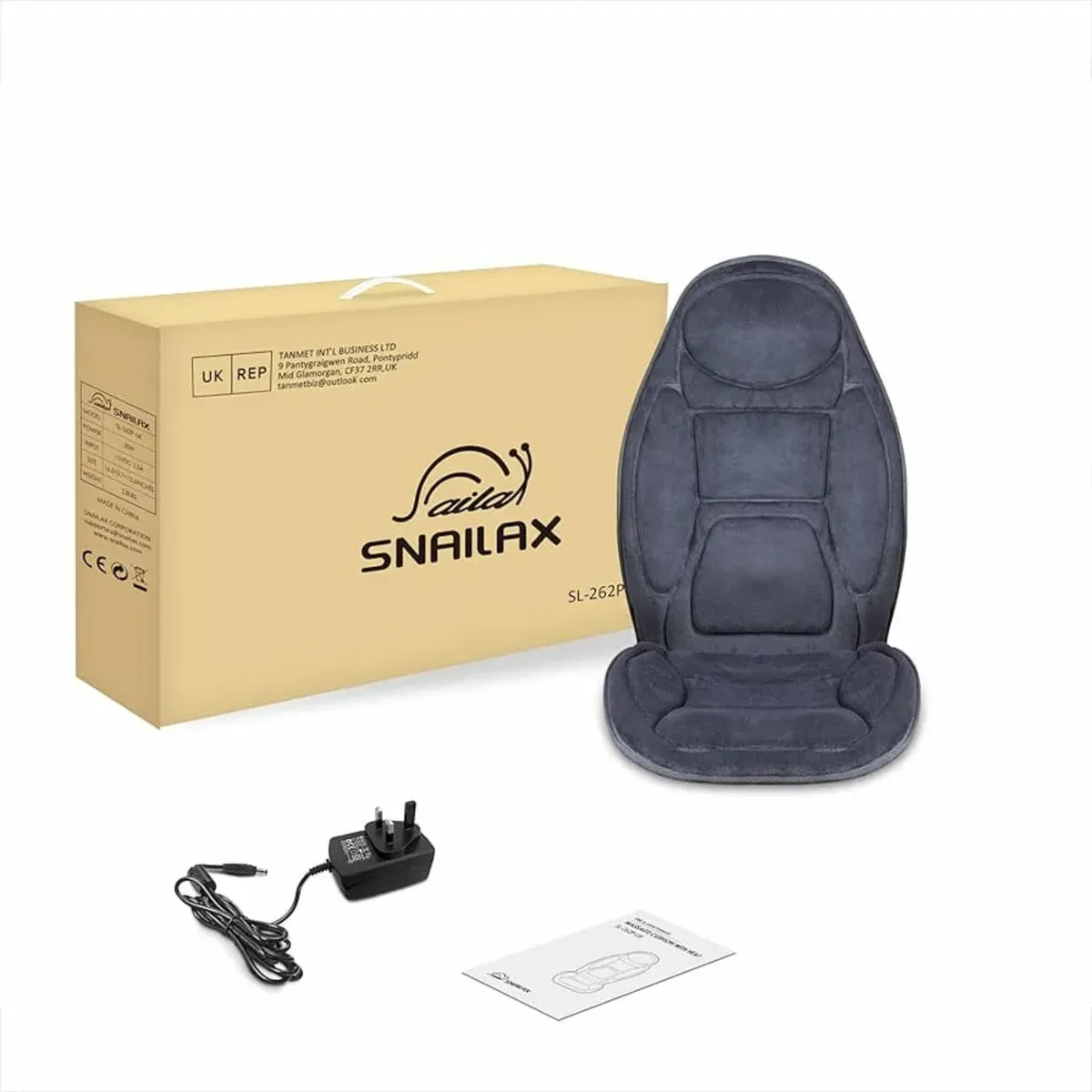 Back Massage with Heat, Vibration Massage Chair wi - Image 3