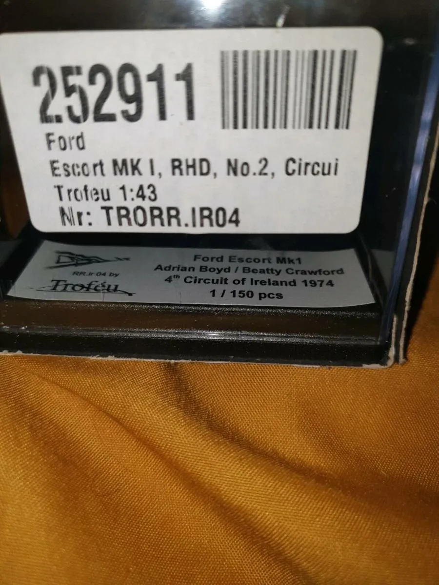 FORD ESCORT MK.1 ADRIAN BOYD RALLY DIE.CAST - Image 2