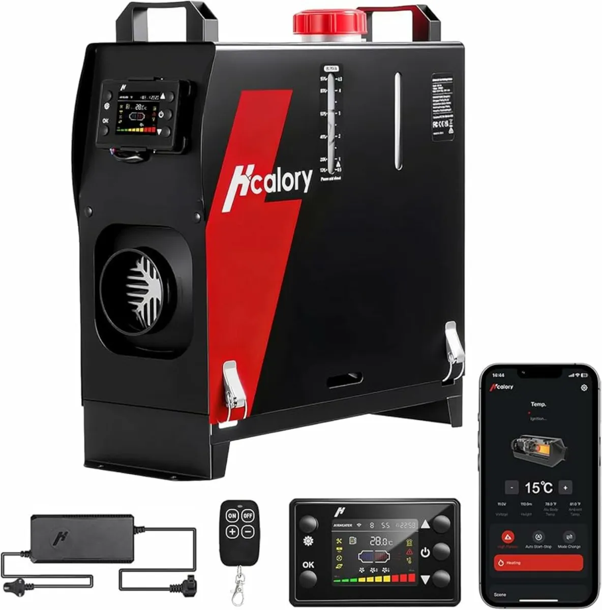 8KW Diesel Heater, HBS1S Portable Diesel Air Heate - Image 1