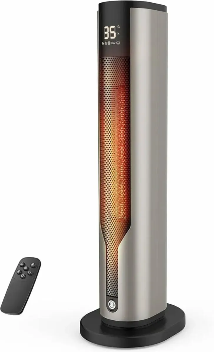 2000W Space Heater for Indoor Use, 60cm Height Por - Image 1